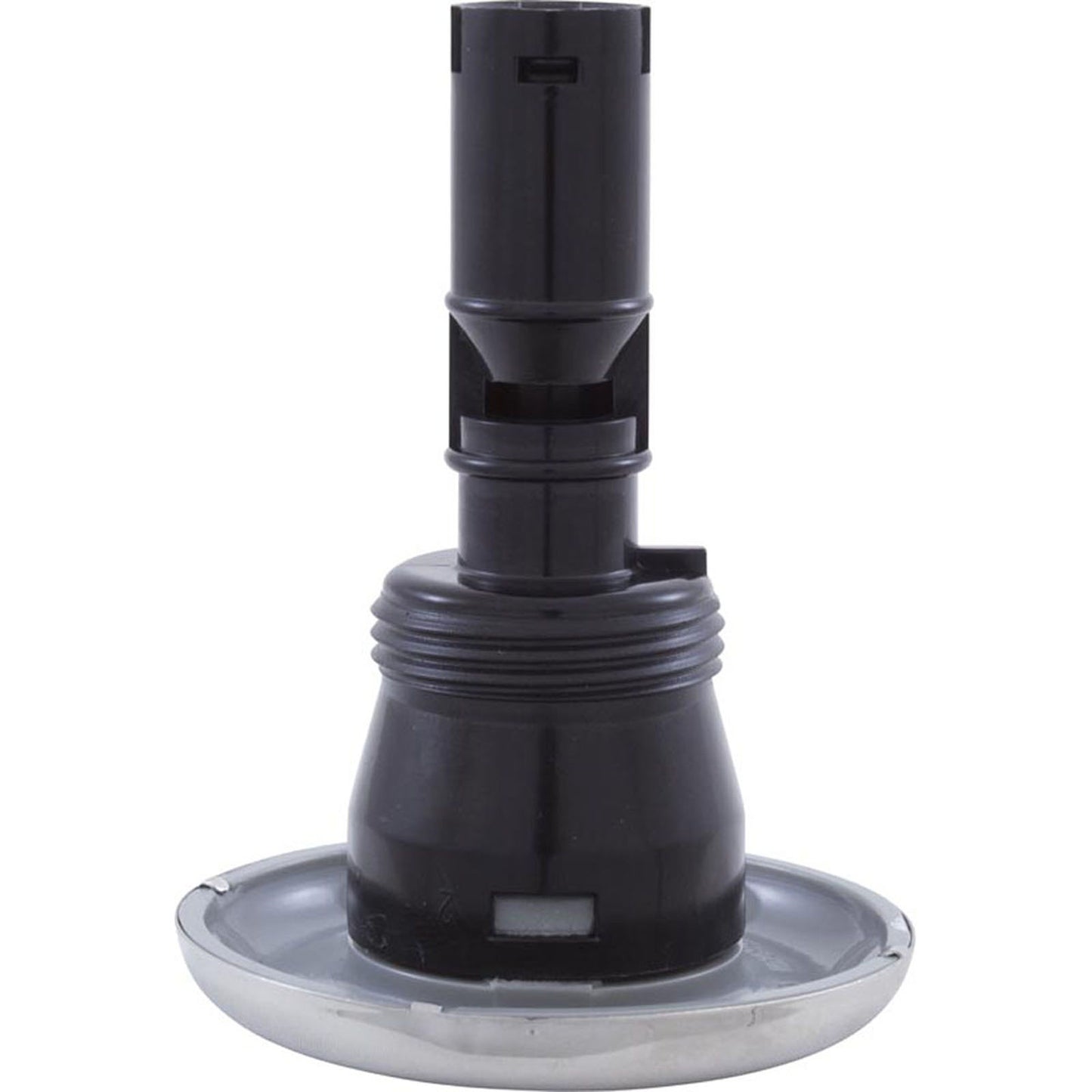 Jet Intl, RD Quantum, 2-1/2"fd, Dir, Smth, SS/Gry, Thd