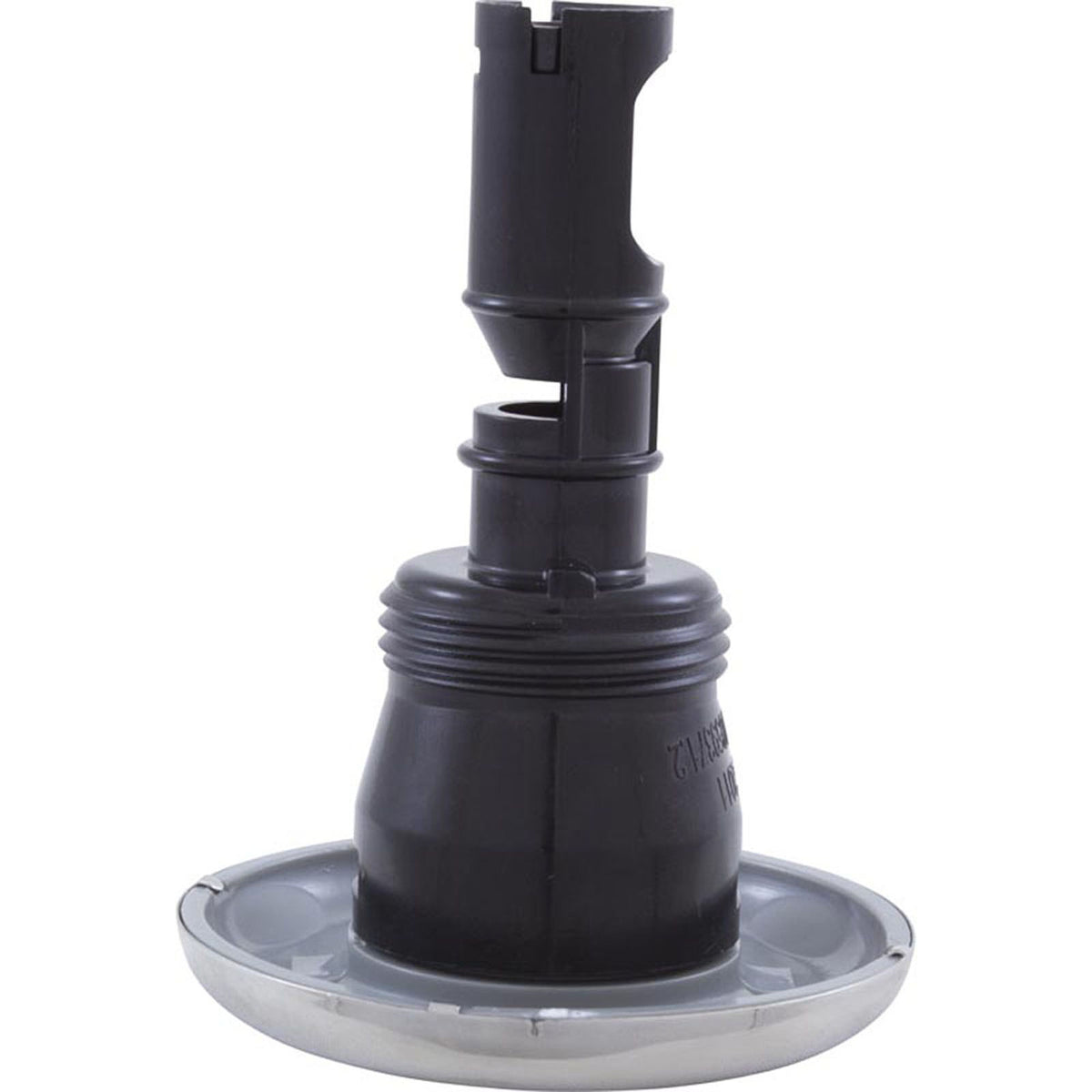Jet Intl, RD Quantum, 2-1/2"fd, Dir, Smth, SS/Gry, Thd