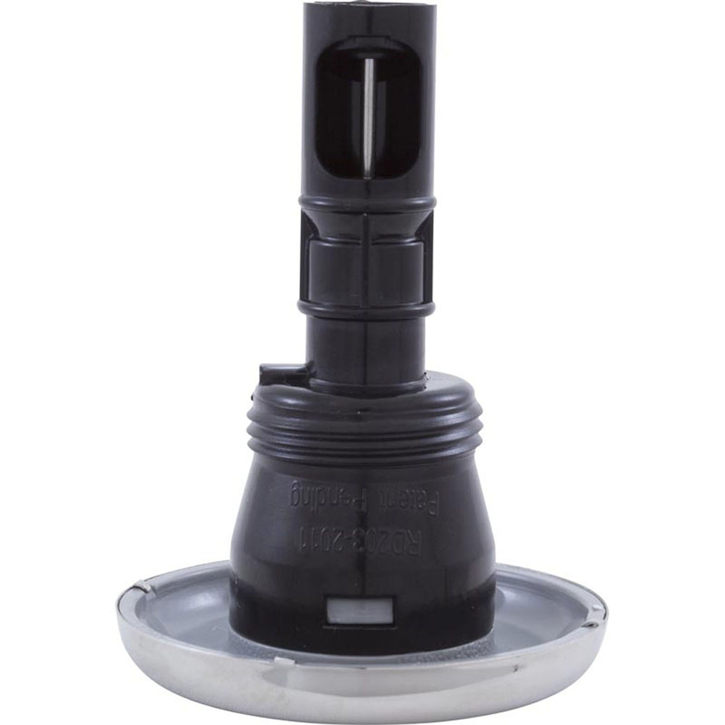 Jet Intl, RD Quantum, 2-1/2"fd, Roto, Smth, SS/Gry, Thd