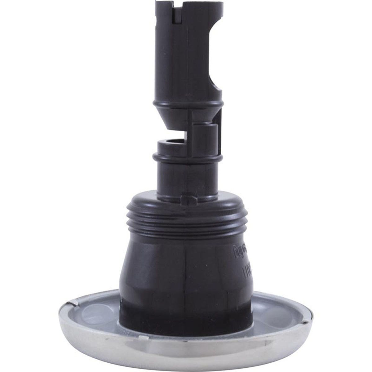 Jet Intl, RD Quantum, 2-1/2"fd, Roto, Smth, SS/Gry, Thd