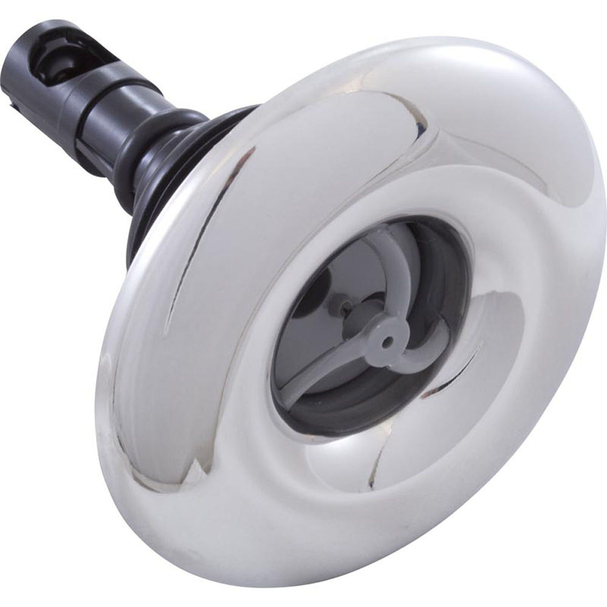 Jet Intl, RD Quantum, 3-3/8"fd, Twin Roto, Smth, SS/Gry, Thd