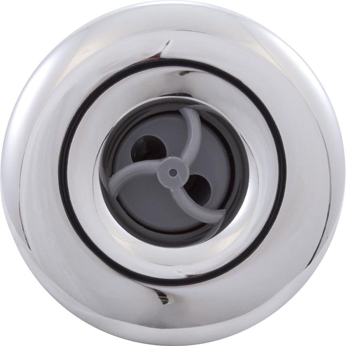 Jet Intl, RD Quantum, 3-3/8"fd, Twin Roto, Smth, SS/Gry, Thd