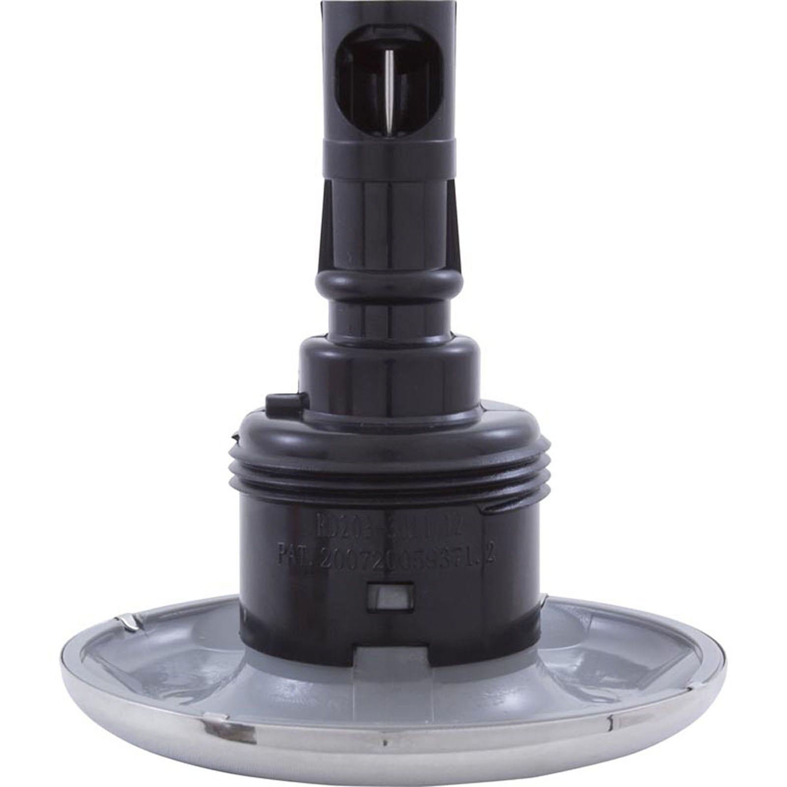 Jet Intl, RD Quantum, 3-3/8"fd, Twin Roto, Smth, SS/Gry, Thd