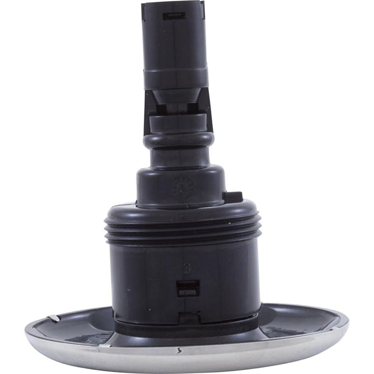 Jet Intl, RD Quantum, 3-3/8"fd, Dir, Smth, SS/Blk, Thd