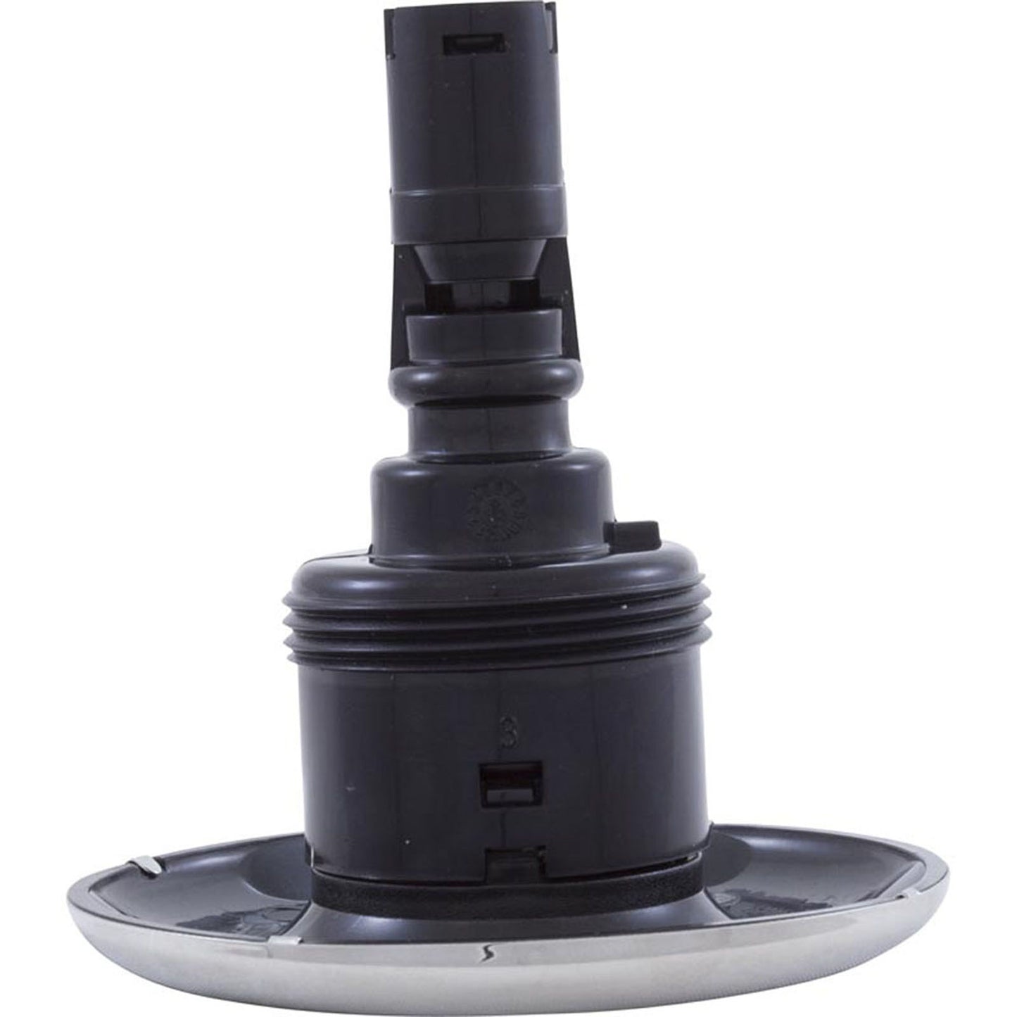 Jet Intl, RD Quantum, 3-3/8"fd, Dir, Smth, SS/Blk, Thd