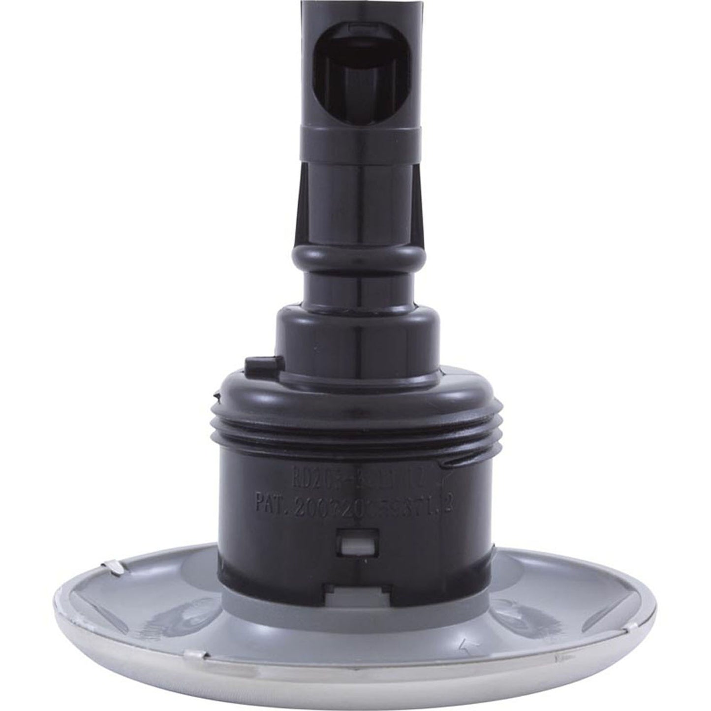 Jet Intl, RD Quantum, 3-3/8"fd, Dir, Solide, SS/Gris, Fileté