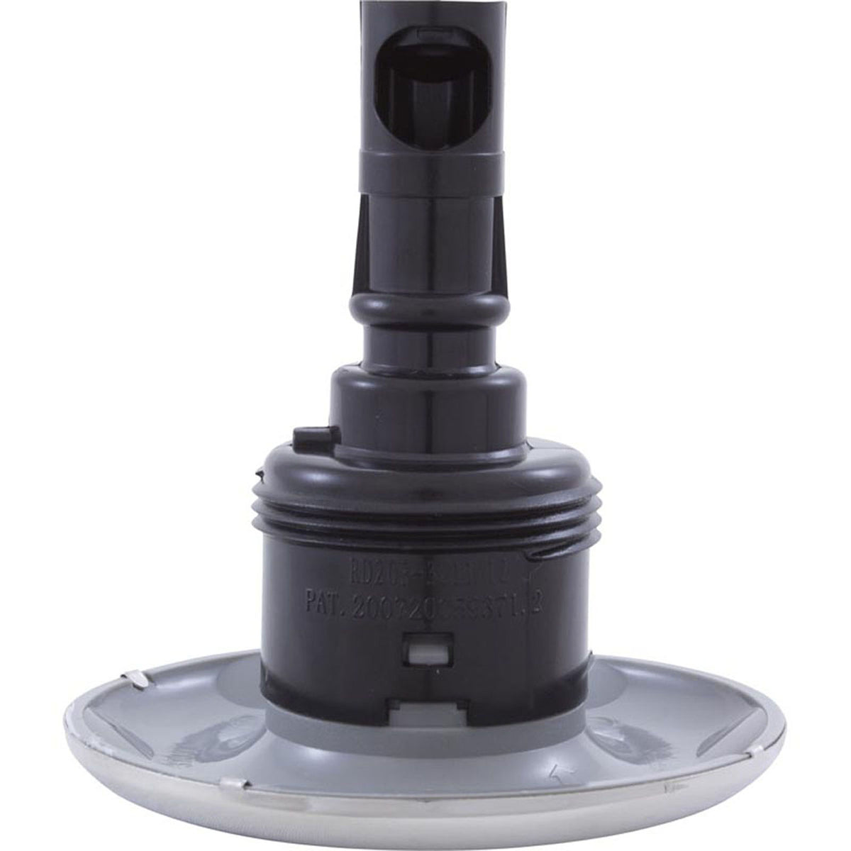 Jet Intl, RD Quantum, 3-3/8"fd, Dir, Smth, SS/Gry, Thd