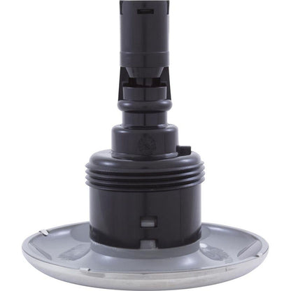 Jet Intl, RD Quantum, 3-3/8"fd, Dir, Solide, SS/Gris, Fileté