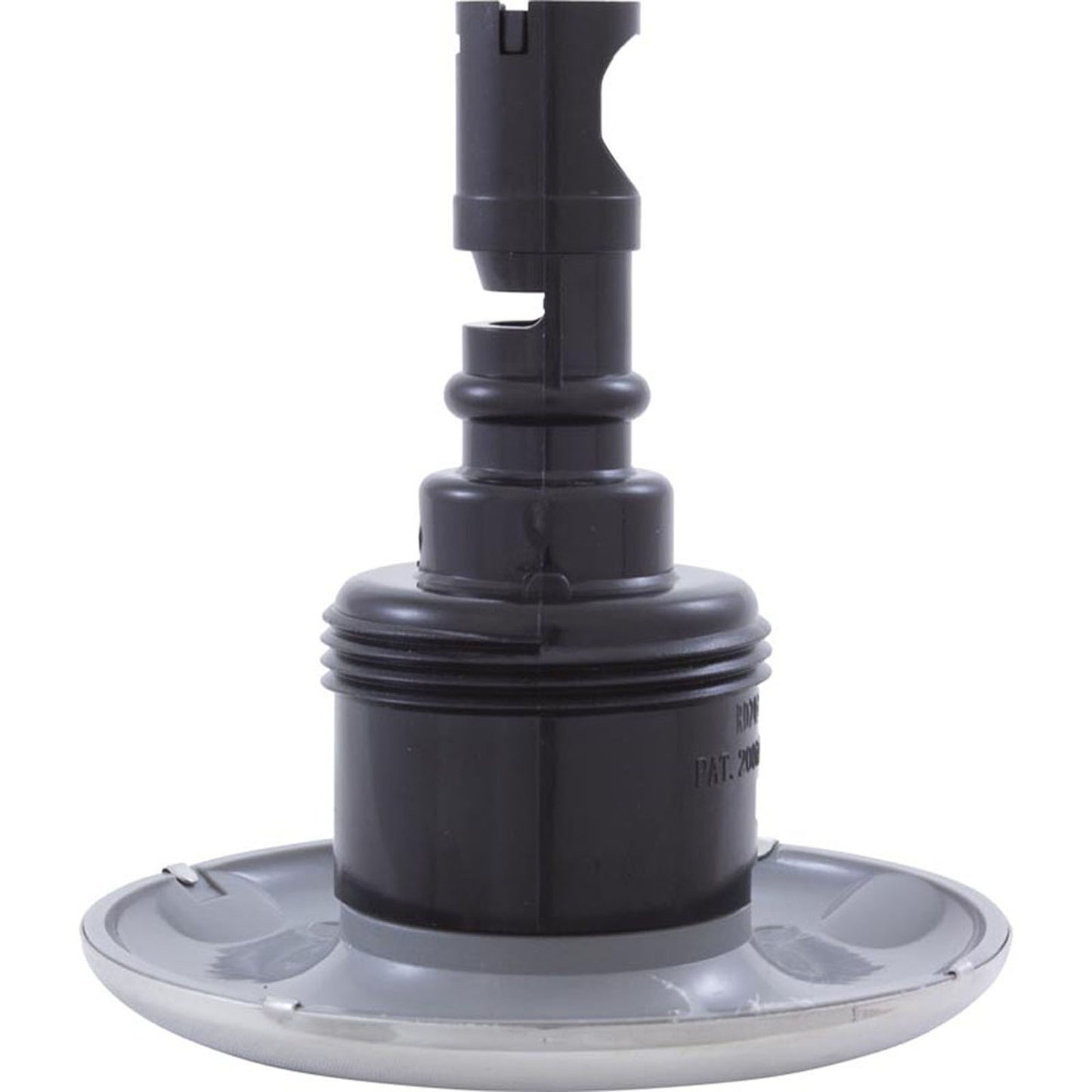 Jet Intl, RD Quantum, 3-3/8"fd, Dir, Solide, SS/Gris, Fileté