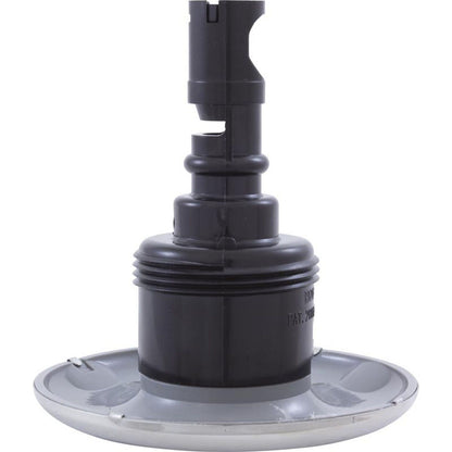 Jet Intl, RD Quantum, 3-3/8"fd, Dir, Solide, SS/Gris, Fileté