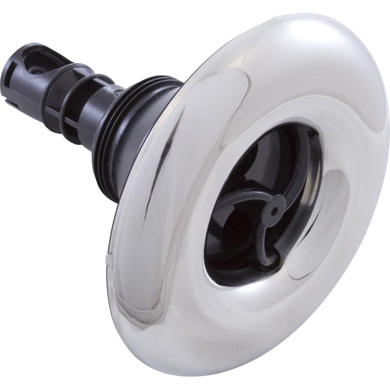 Jet Intl, RD Quantum, 4-3/8"fd, Twin Roto, Smth, SS/Blk, Thd