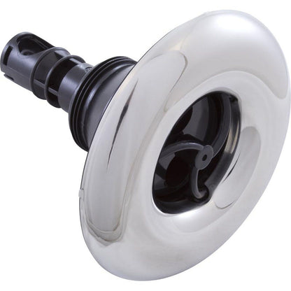 Jet Intl, RD Quantum, 4-3/8"fd, Twin Roto, solide, inox/noir, filetage