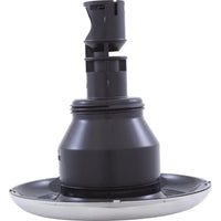 Jet Intl, RD Quantum, 4-3/8"fd, Twin Roto, Smth, SS/Blk, Thd