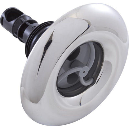 Jet Intl, RD Quantum, 4-3/8"fd, Twin Roto, Smth, SS/Gry, Thd