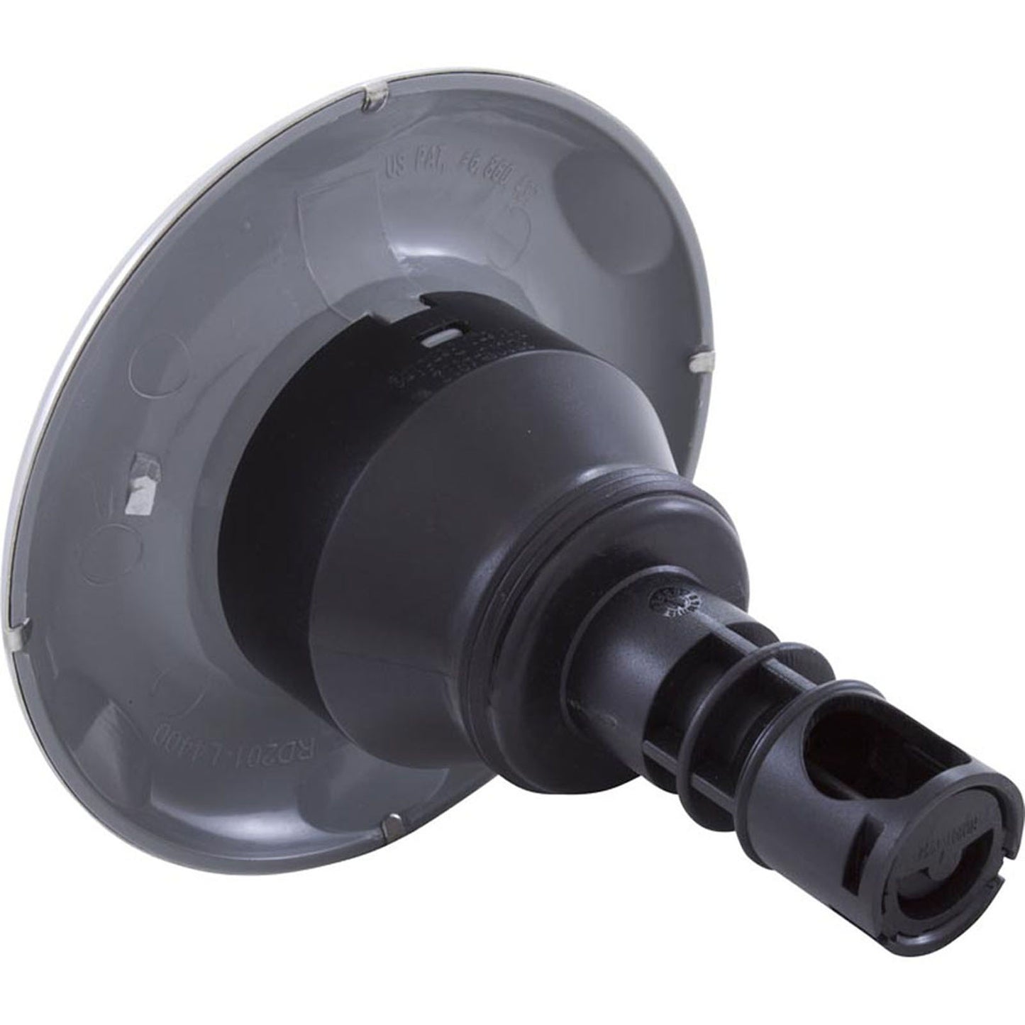 Jet Intl, RD Quantum, 4-3/8"fd, Twin Roto, Smth, SS/Gry, Thd