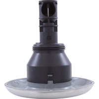 Jet Intl, RD Quantum, 4-3/8"fd, Twin Roto, Smth, SS/Gry, Thd