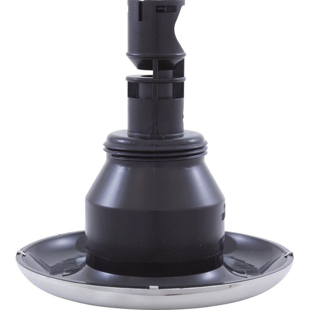 Jet Intl, RD Quantum, 4-3/8"fd, Dir, Smth, SS/Blk, Thd