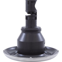 Jet Intl, RD Quantum, 4-3/8"fd, Dir, Smth, SS/Blk, Thd