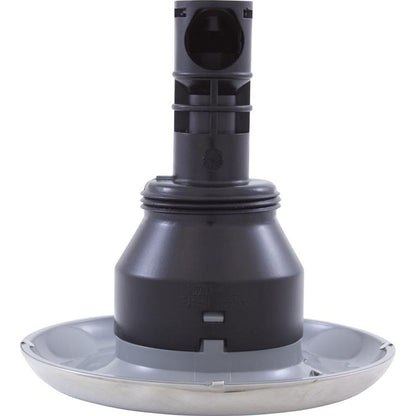 Jet Intl, RD Quantum, 4-3/8" fd, Dir, Liso, Acero inoxidable/gris, Roscado