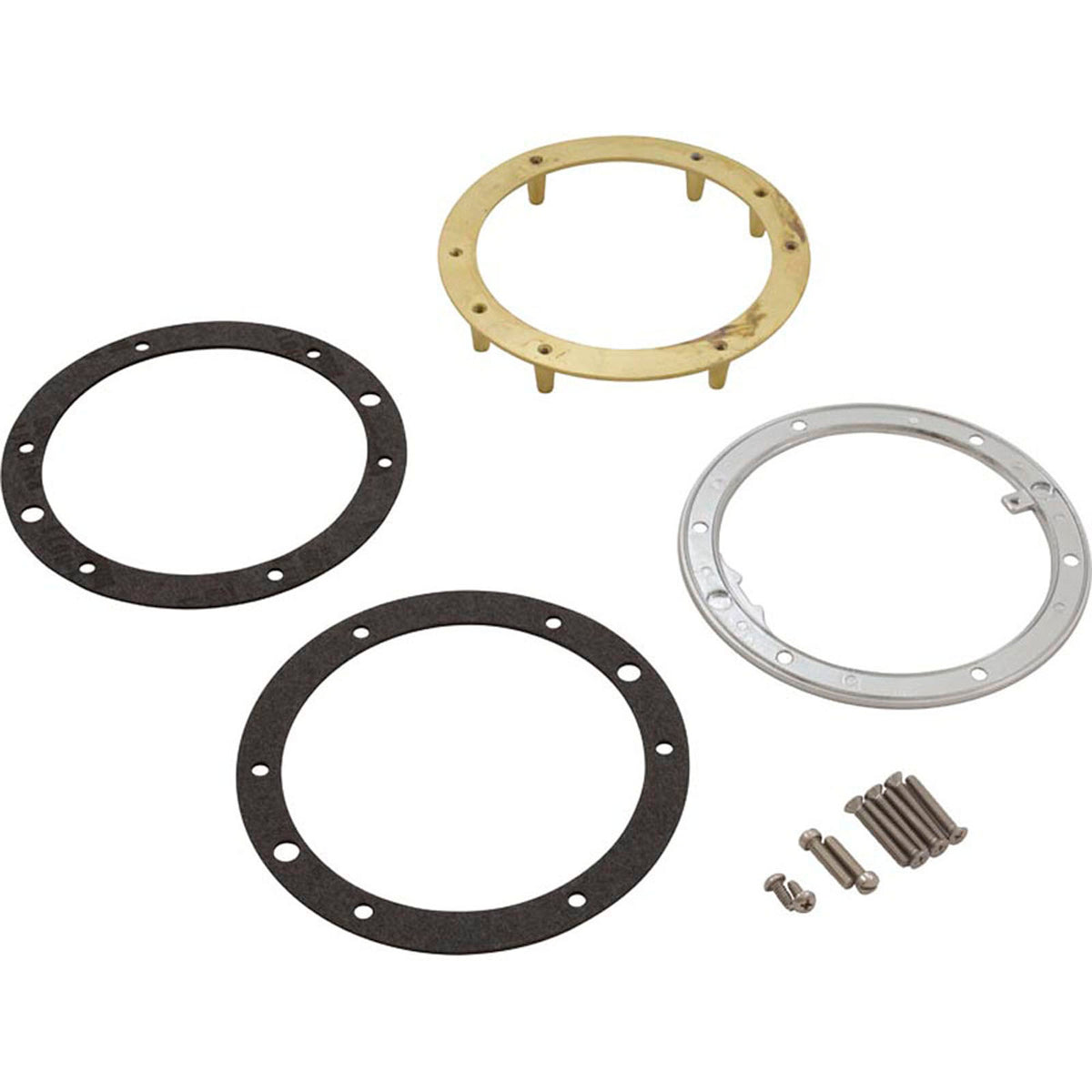 Light Niche, Pentair, 3/4" Rear Hub, SS, Kit, Non-Concrete