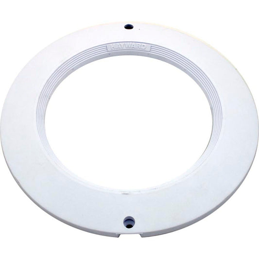 Placa frontal de luz, Hayward, Duralite, con brida, lisa