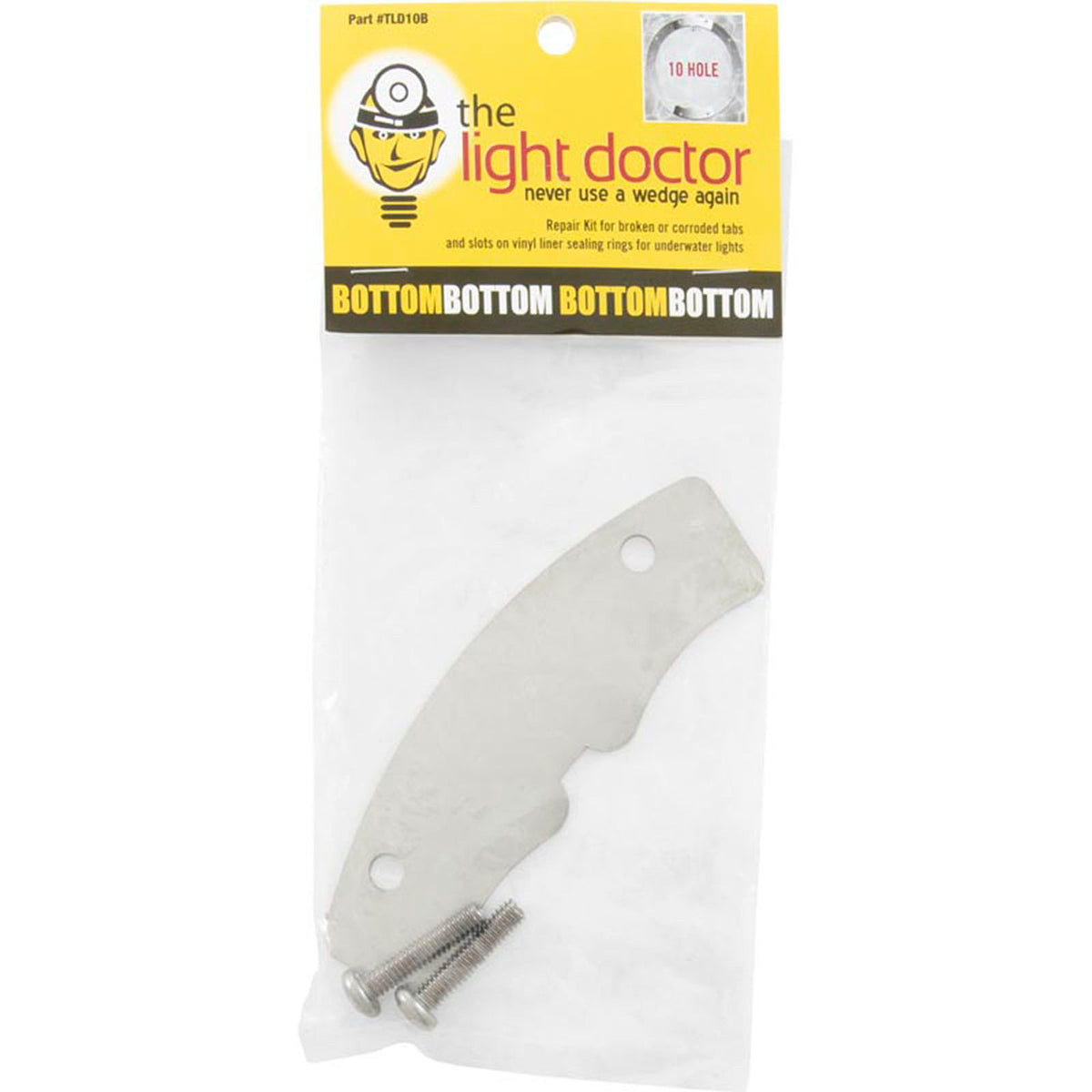 Repair Kit, Light Doctor, 10 Hole Light Niche, Bottom