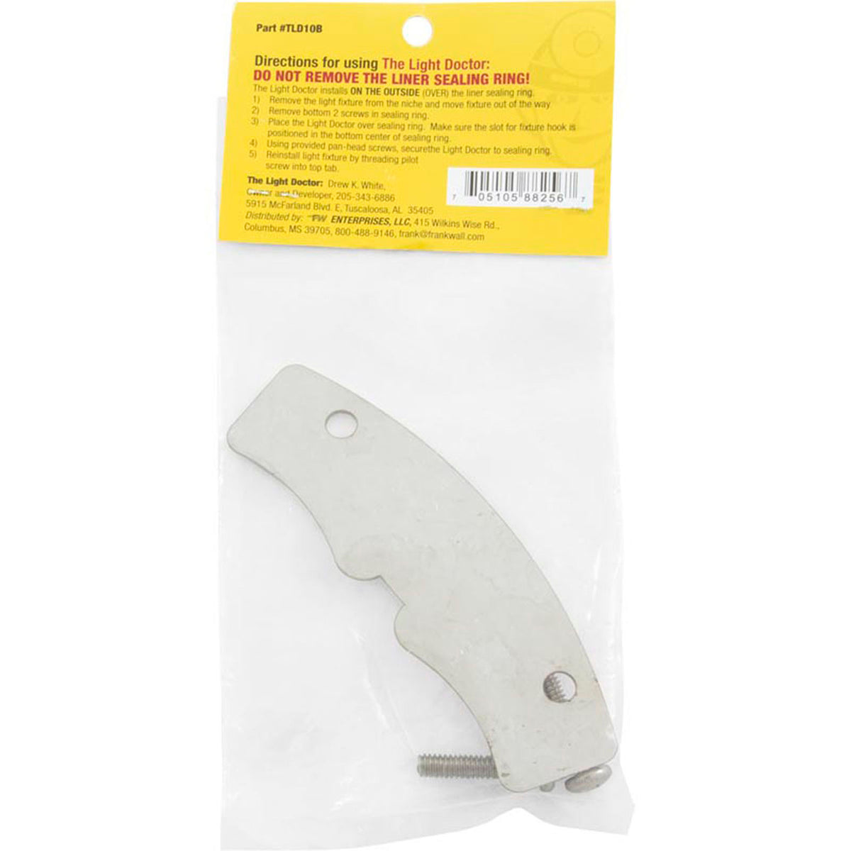 Repair Kit, Light Doctor, 10 Hole Light Niche, Bottom