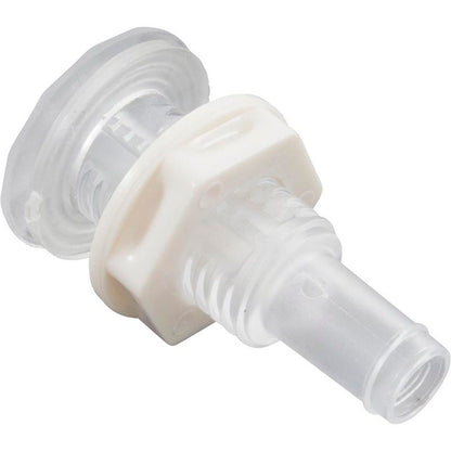 Lente de luz, paso de agua, 1" fd, 1/2" hs, con tuerca y junta