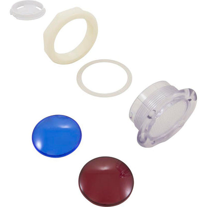 Light Wall Fitting, WW, 3-3/4" Hole Size, w/Lens, Reflector