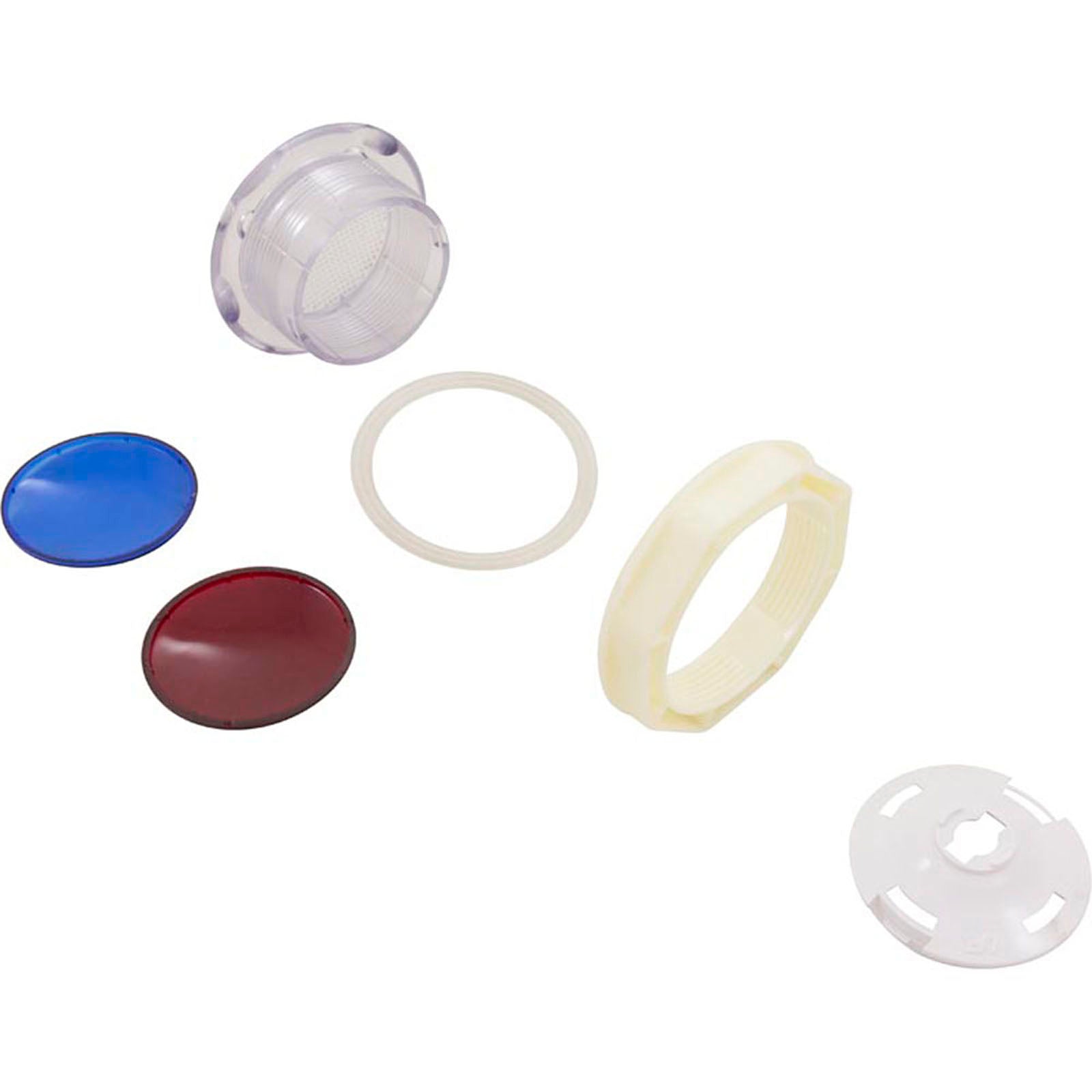 Light Wall Fitting, WW, 3-3/4" Hole Size, w/Lens, Reflector