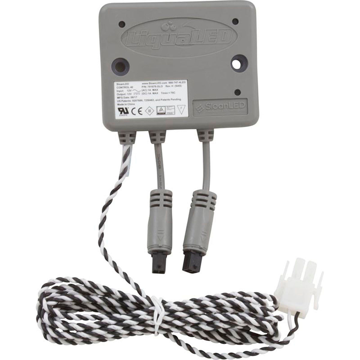 Light Controller, Sloan LED, LiquaLED Control 40, 12v, 40 POL