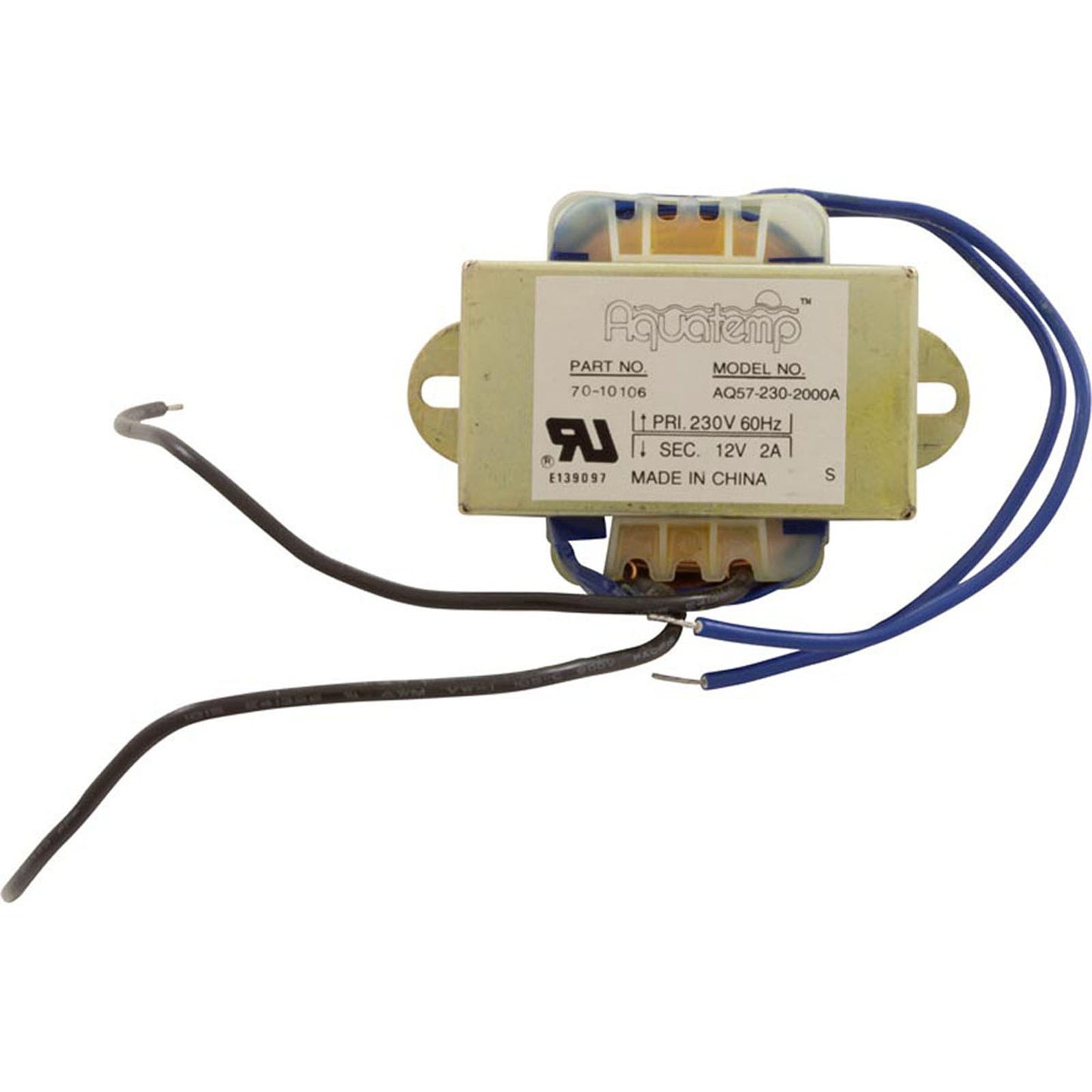 Transformer, 230v/12v, 2 A