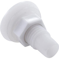 Light Wall Fitting, RD, Mini POL, 1/2"hs, 1"fd, Opaque