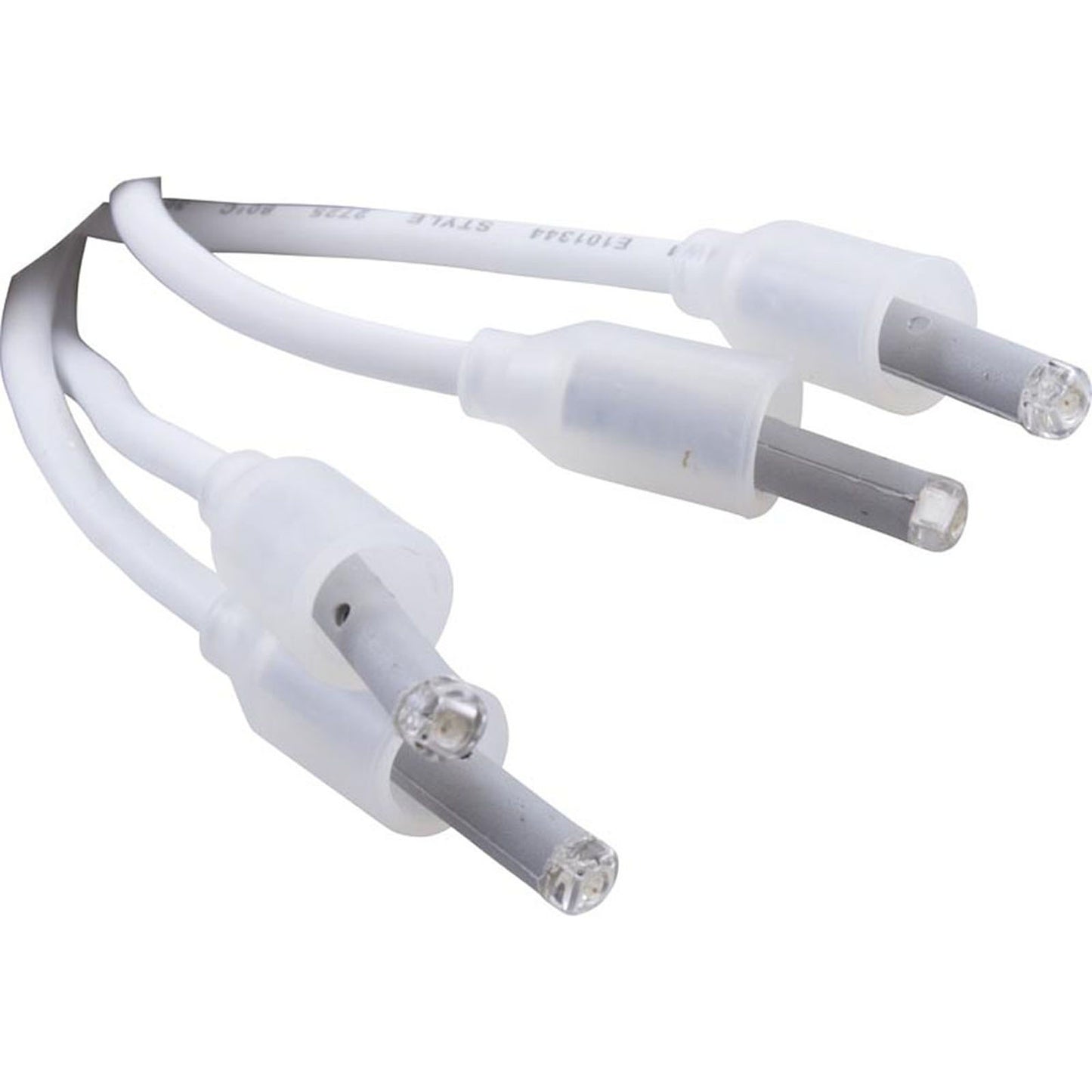 Repl Bulb, RD, 2-Wire, Mini POL, Quad LED, 2-24"Leads, 2-36" Leads