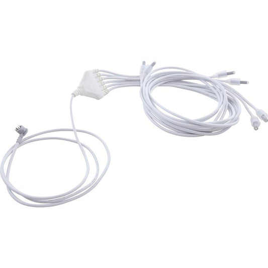 Ampoule de rechange, RD, 2 fils, Mini POL, DEL à six voies, 67"