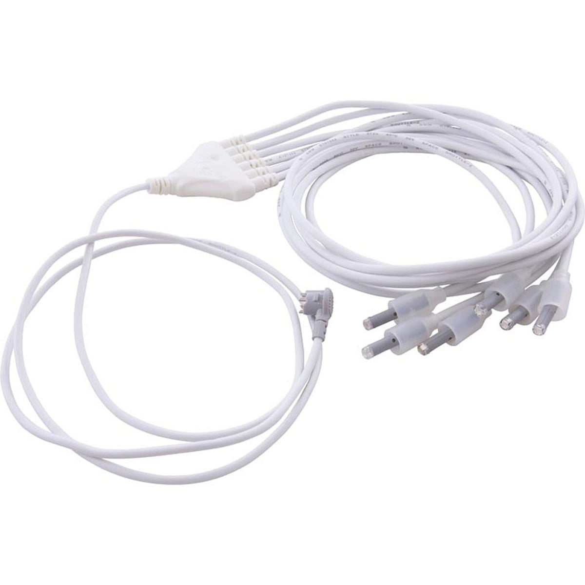 Repl Bulb, RD, 2-Wire, MiniPOL, Six-WayLED, 3-24"Leads, 3-36"Leads