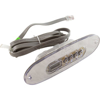 Topside, BWG MVP260/VL260, 4 Btn, w/o Overlay, 6ft Cord, Clear