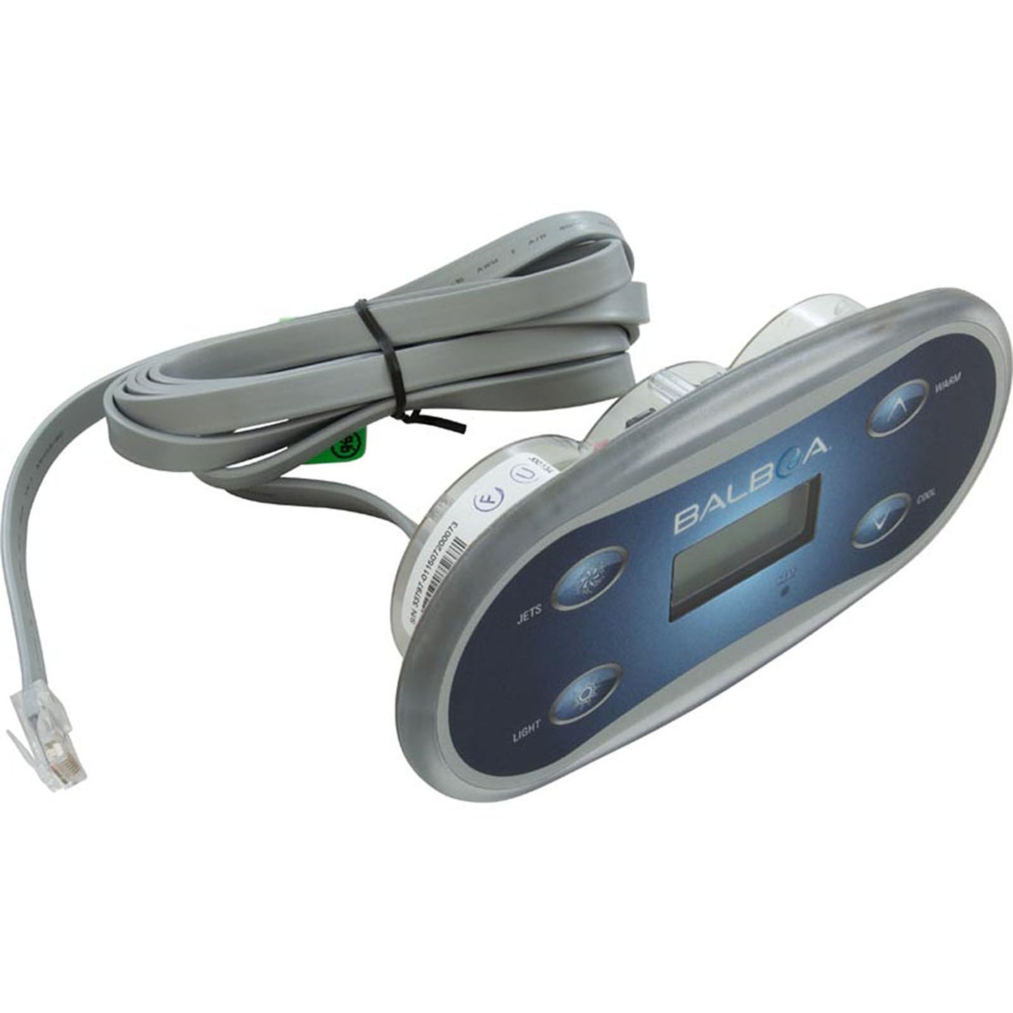 Topside, BWG VL406U, P1/Lt/Warm/Cool, ovale, LCD, 7 pieds