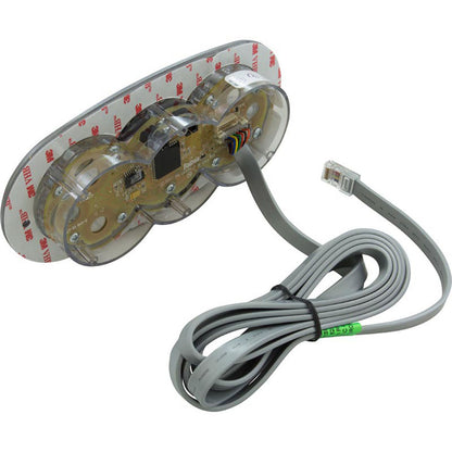 Topside, BWG VL406U, P1/Lt/Warm/Cool, ovale, LCD, 7 pieds