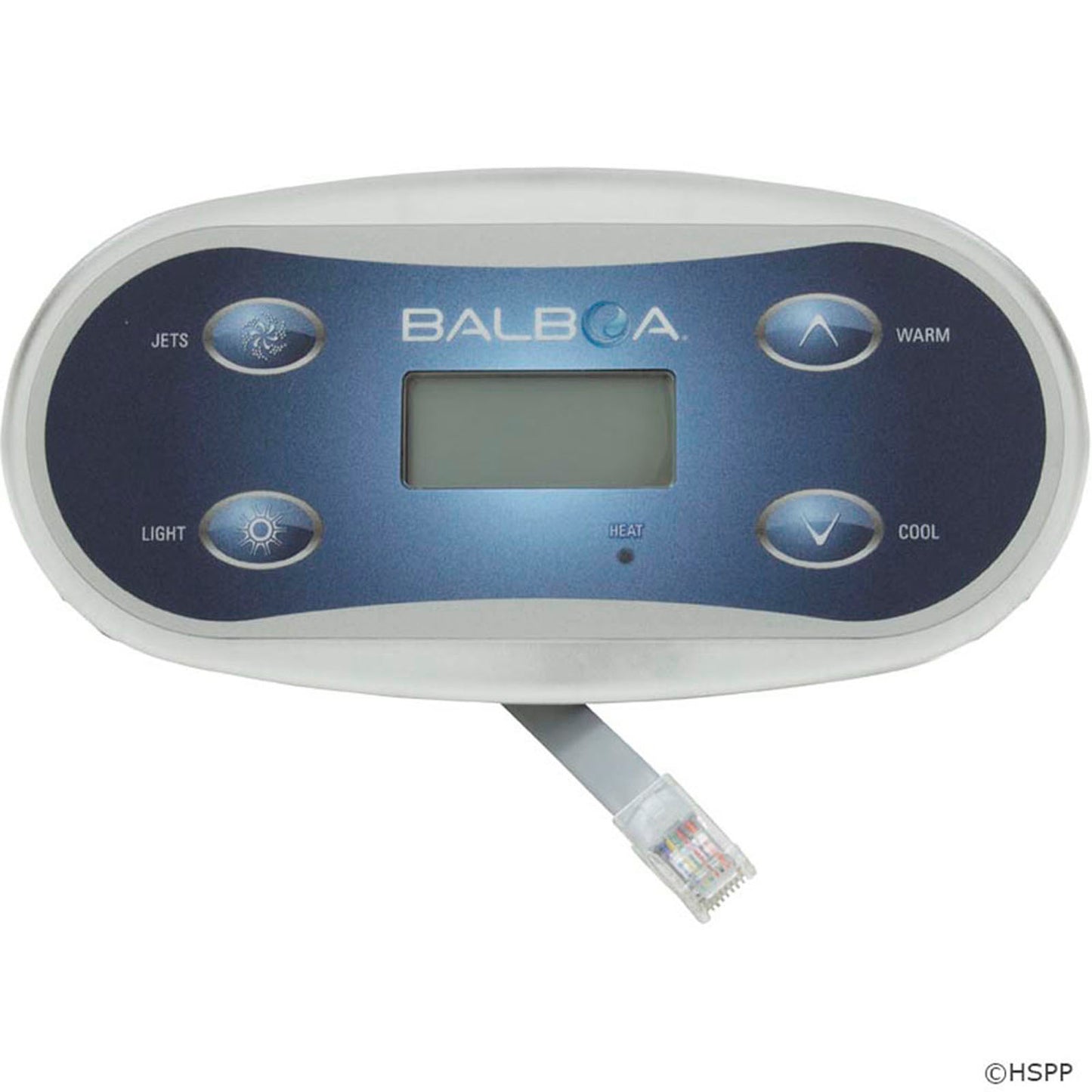 Topside, BWG VL406U, P1/Lt/Warm/Cool, ovale, LCD, 7 pieds