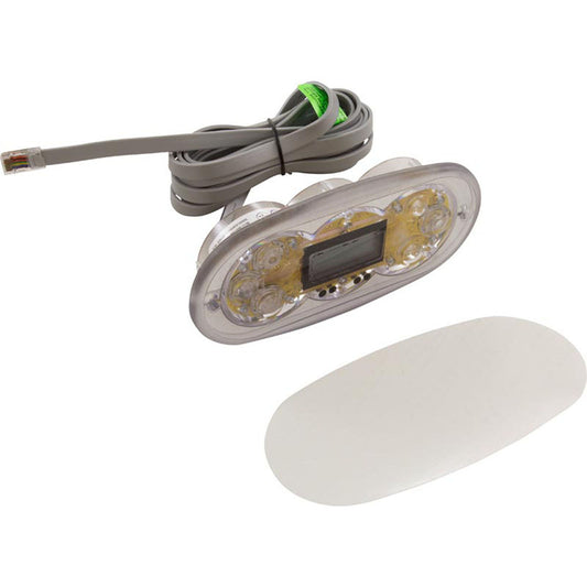 Topside, BWG VL406T, 4 boutons, ovale, LCD, 10 pieds, sans superposition