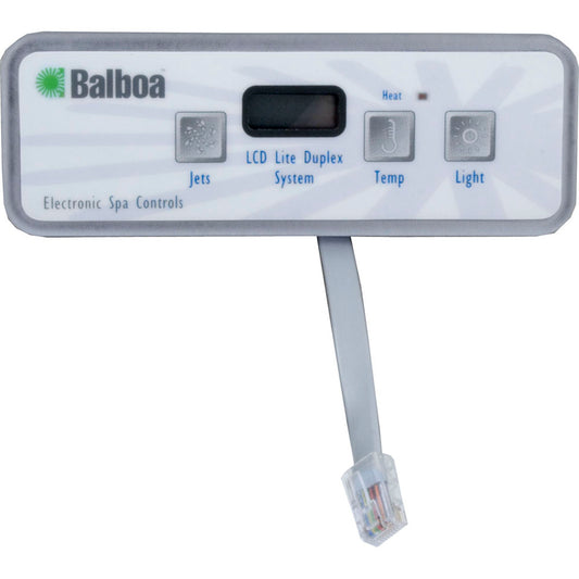 Topside, Balboa Water Group Lite Duplex Digital, P1, Lt, LCD