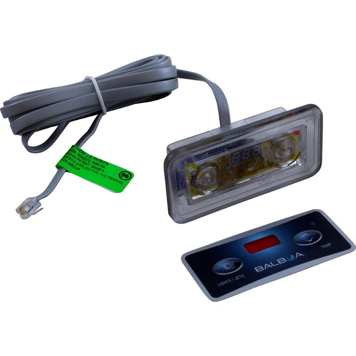 Topside, BWG Lite Digital, 2 Button, 6 Conductor, 10ft Cord