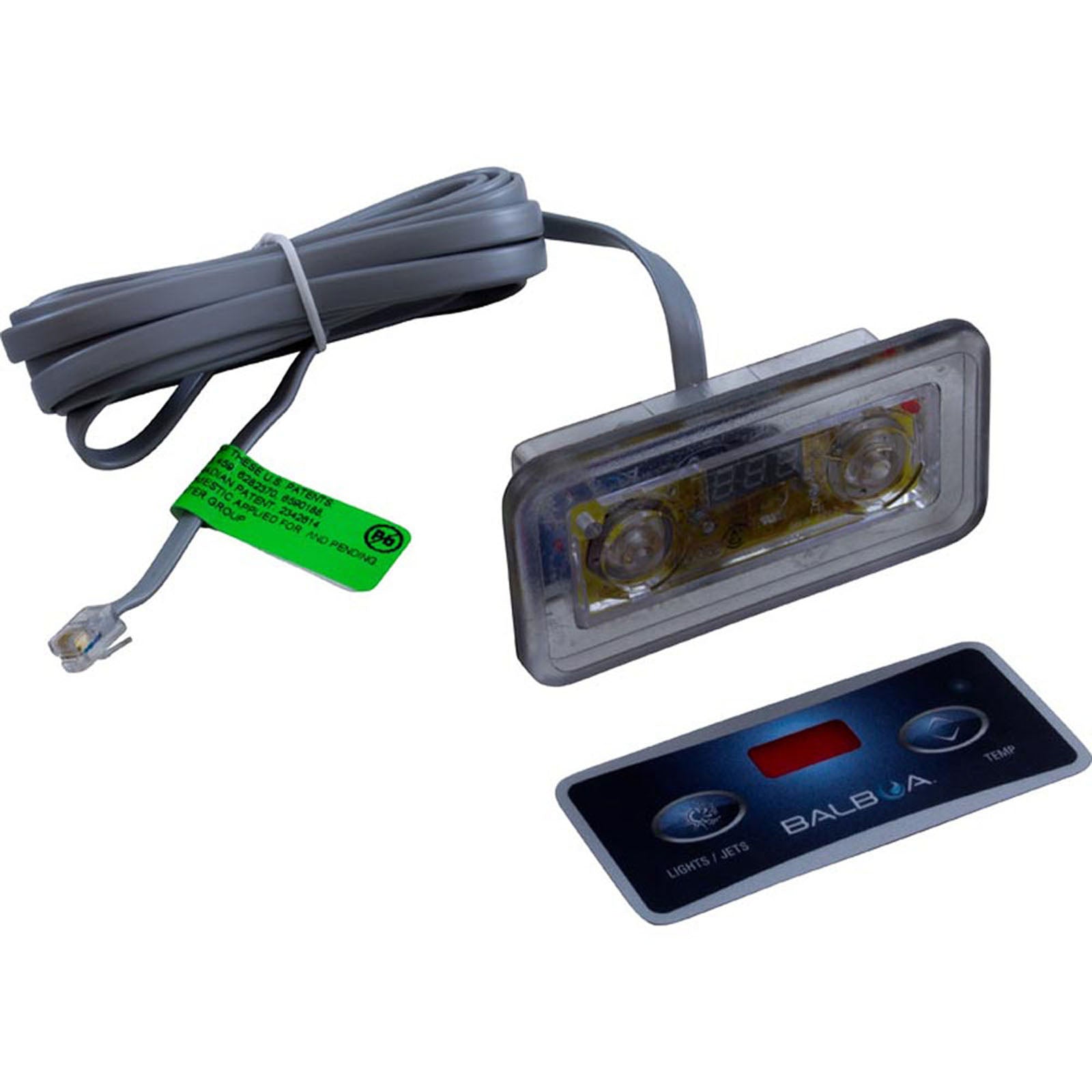 Topside, BWG Lite Digital, 2 Button, 6 Conductor, 10ft Cord