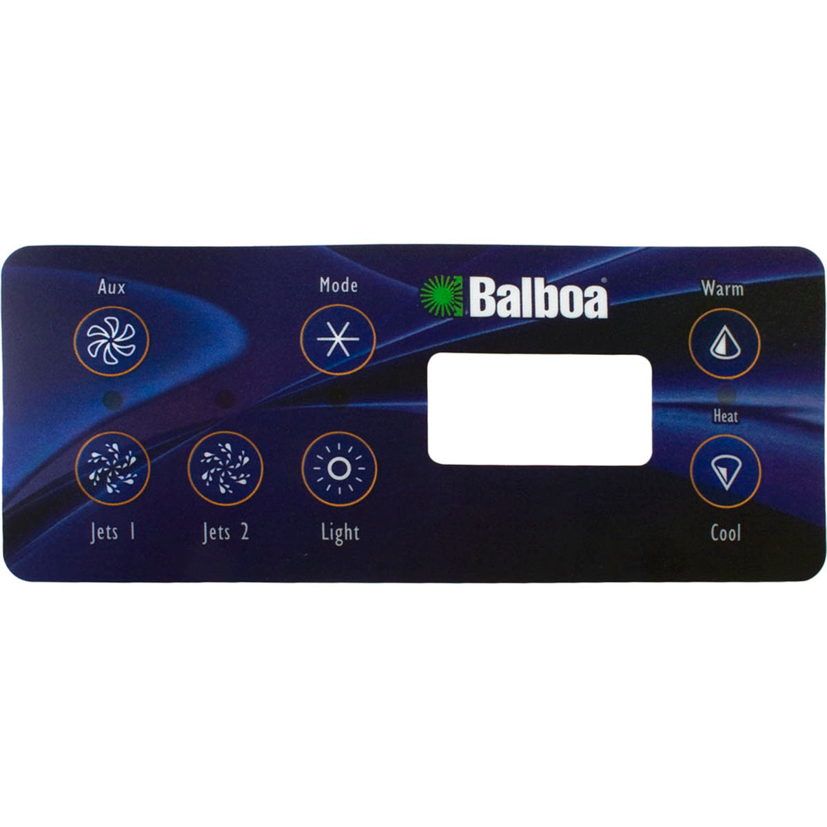 Overlay, Balboa Water Group Serial Standard, 2 Jet/Aux/Light