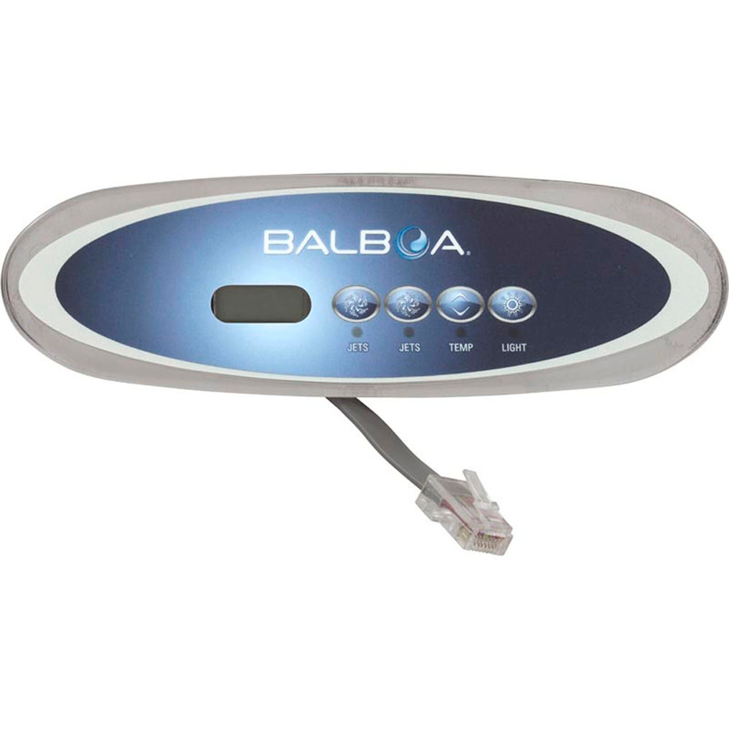 Topside, BWG MVP260/VL260, 4 Btn, w/Overlay, P1, P2, Temp, Lt