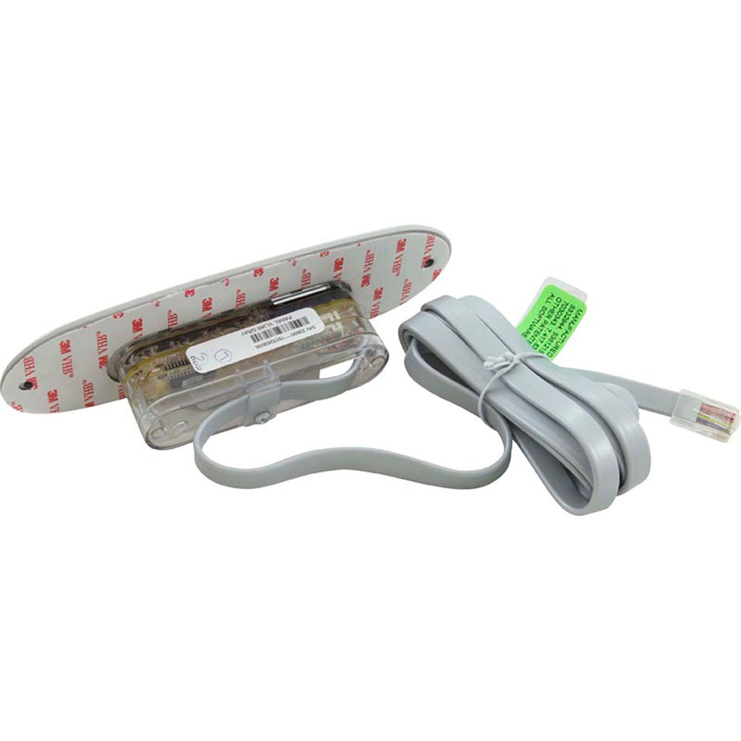 Topside, BWG, VL260, w/Overlay, Jet, Temp, Light, Gray Trim