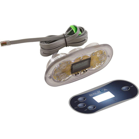 Topside, BWG VL406T, 4 Button, Oval, LCD, 10ft, w/Overlay