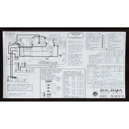 Control, BWG VS501Z, P1, P2 or Bl, Oz, Lt, 4kW, 115v/230v