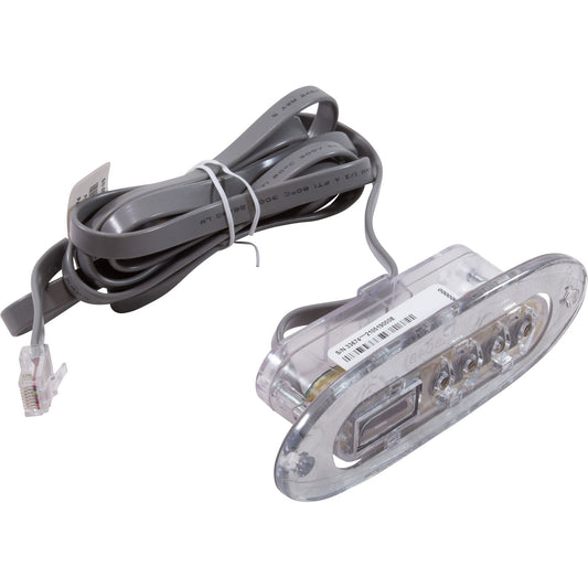 Dessus uniquement, BWG VL240, 4 boutons, transparent